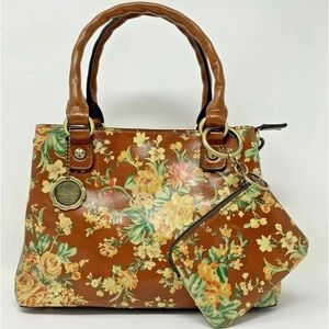 Patricia Nash NORCIA LEATHER Crossbody BOTANICAL